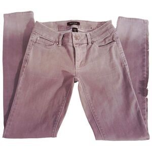 White House Black Market Women's Skinny Jeans Size 00 Gray Denim